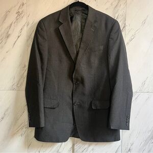 Andrew Fezza Checkered Blazer SZ 40L